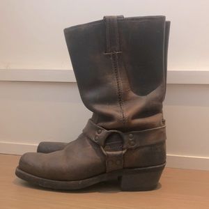 FRYE HARNESS TALL BOOTS